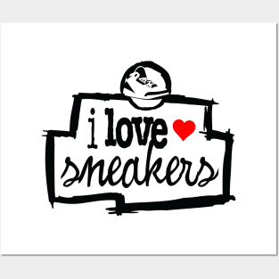 I Love Sneakers J3 Posters and Art